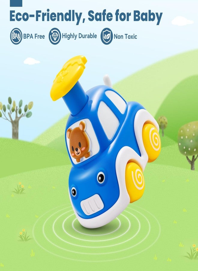ألعاب سيارات TooyBing Press and Go للأطفال الصغار من عمر 1-3 سنوات، عبوة من 4 قطع من ألعاب سيارات الحيوانات للأطفال من عمر سنة إلى سنتين، ألعاب سيارات تعمل بالاحتكاك للأطفال الرضع من عمر 6-9-12-18 شهرًا، هدايا عيد الميلاد الأول للأولاد والبنات - Image 4